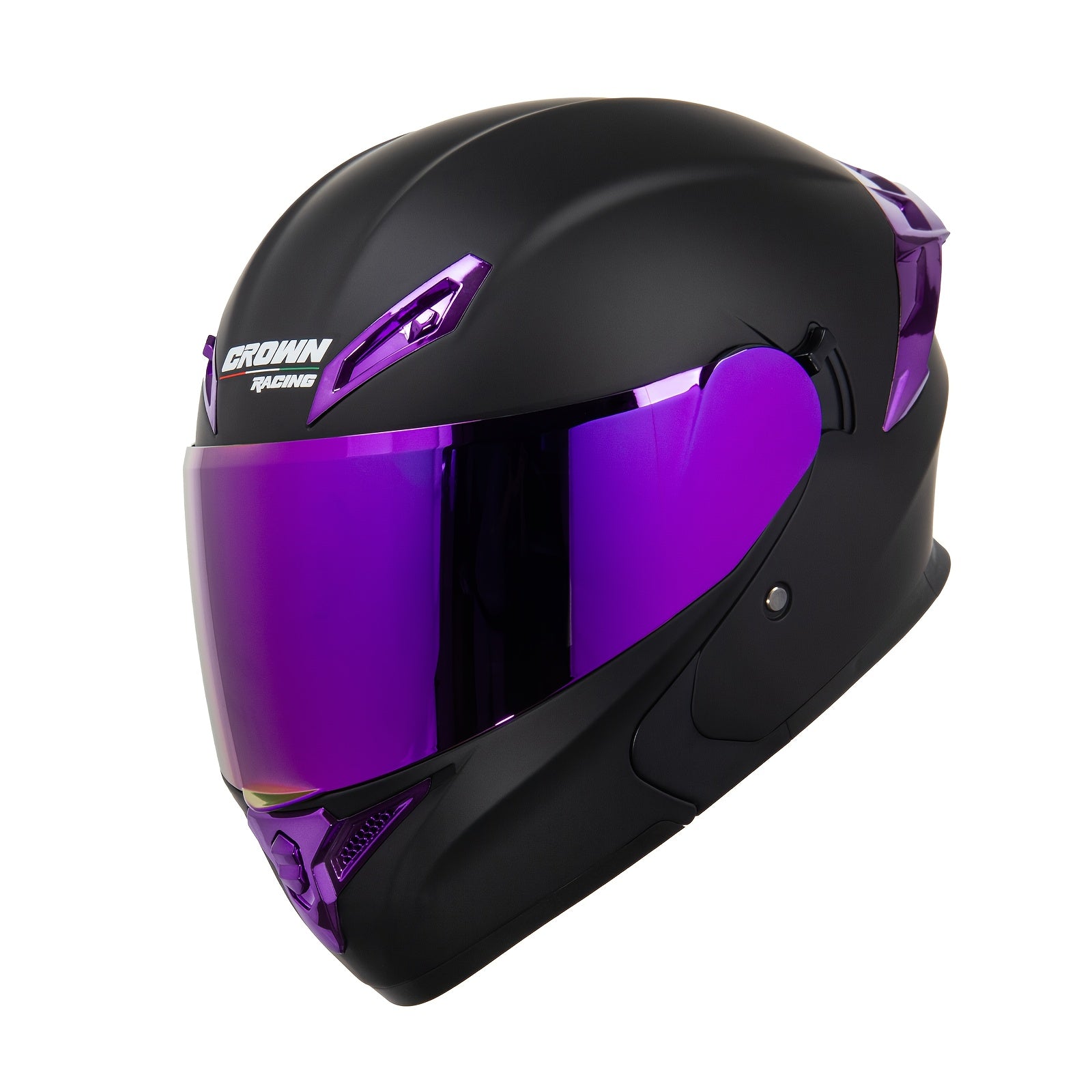 Modular Flip-Up Motorcycle Helmets, Model-901, Purple, Blue