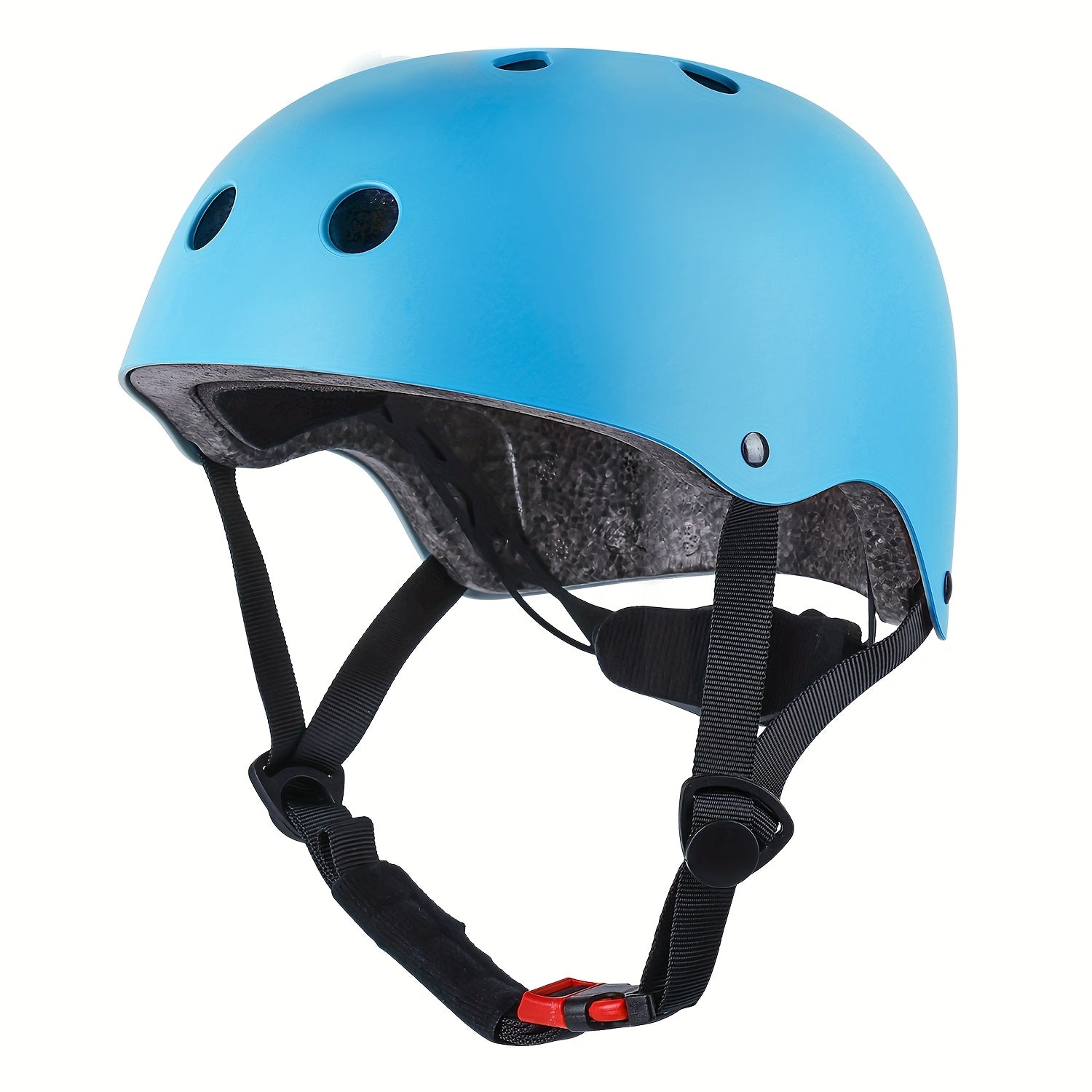 Kids Bike Helmet, 1pc Unisex Adjustable Sports Helmet with Removable Liner - Sleek Matte End, Ventilation Holes for Breathability, Perfect for Halloween, Christmas, And Birthday Gifts, X-Small for \u002F 18.89''- 21.65''