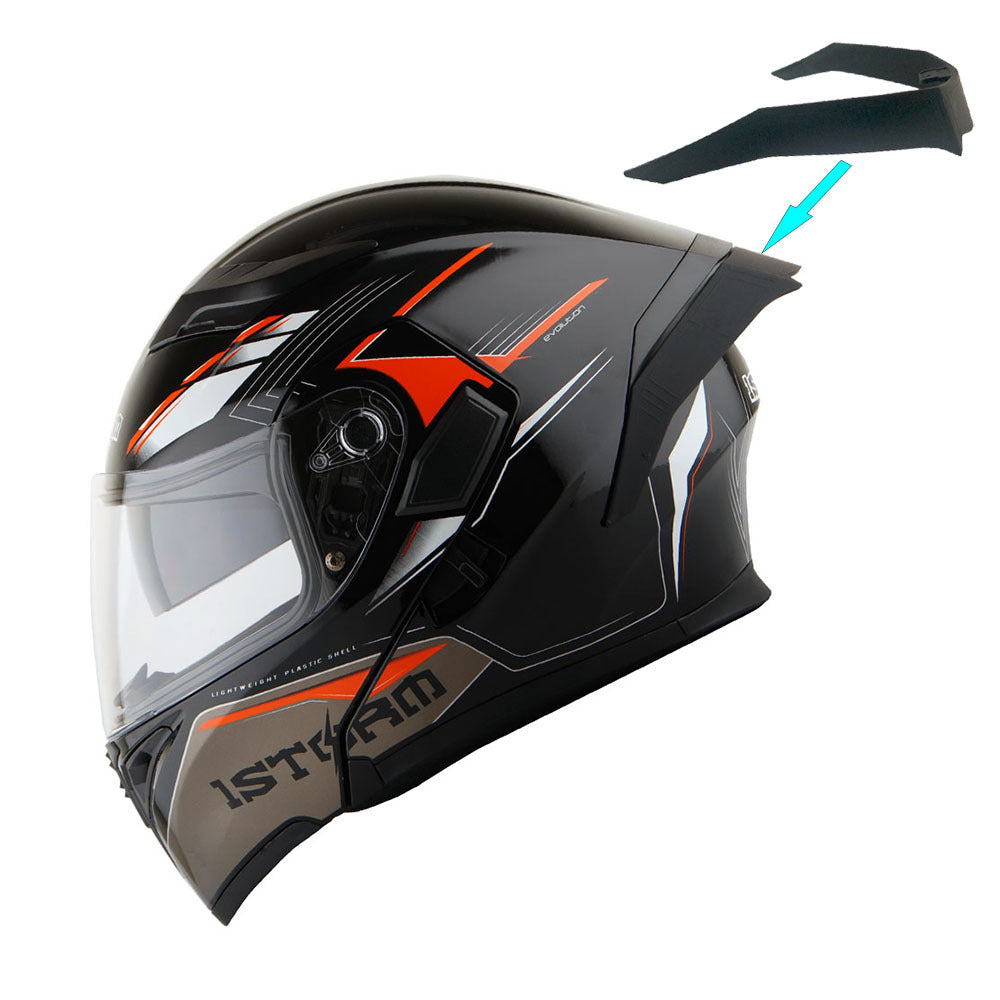 MOTORCYCLE MODULAR FULL FACE HELMET FLIP UP DUAL VISOR HELMET