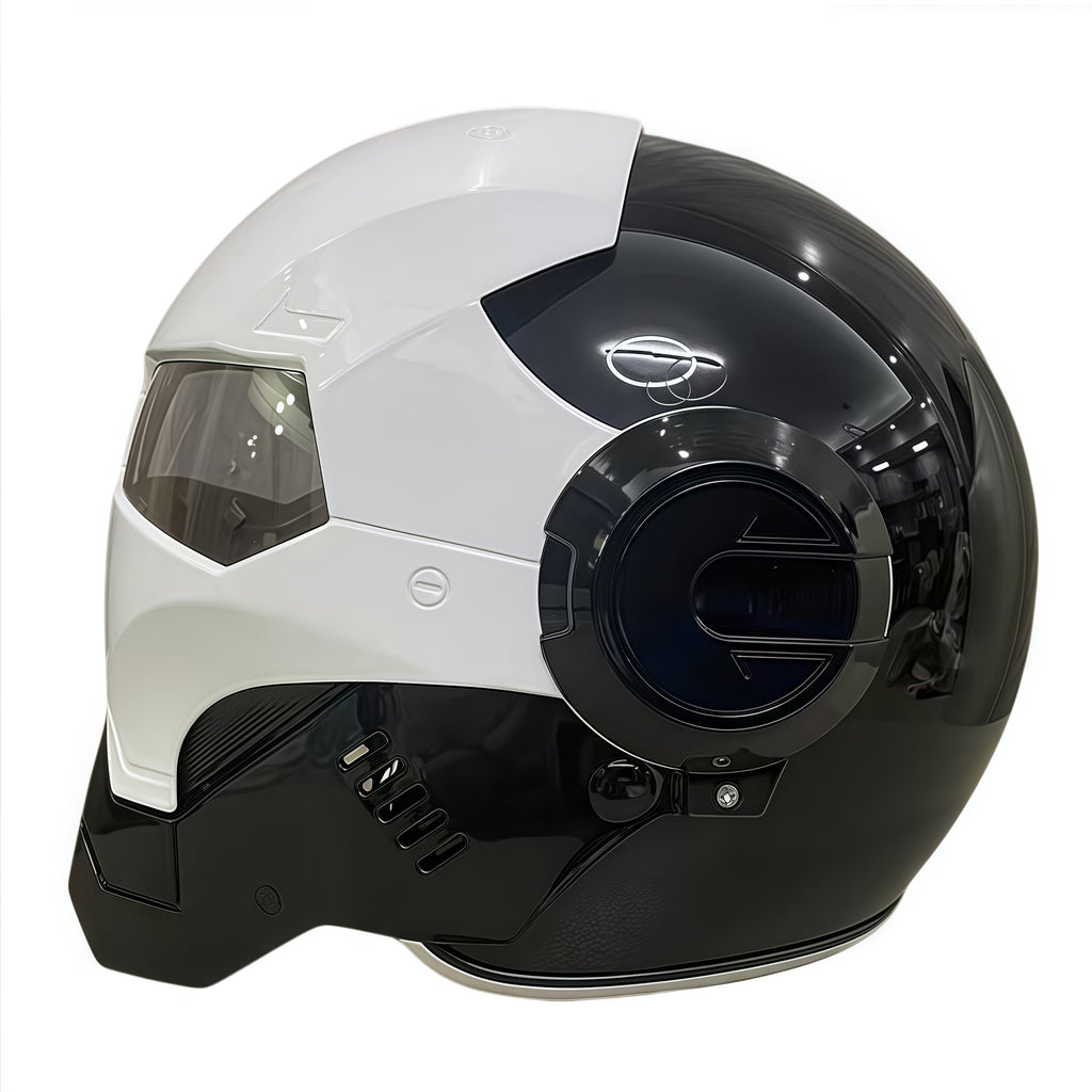 1 Style Panda Helmet Compatible for Adults - Cute Panda Head with Removable Padding, -Suitable Safety Gear (S\u002FM\u002FL\u002FXL\u002FXXL, Fits Head Size 21.65-25.2inch) - Black\u002FWhite Panda