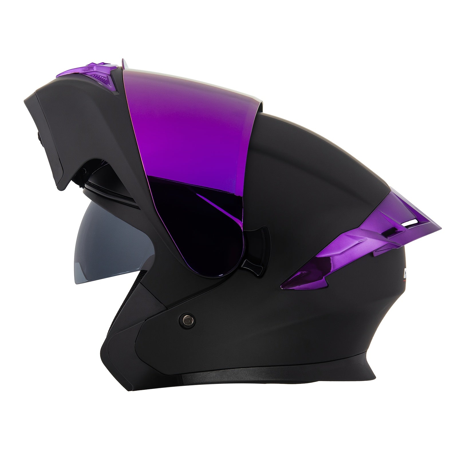 Modular Flip-Up Motorcycle Helmets, Model-901, Purple, Blue