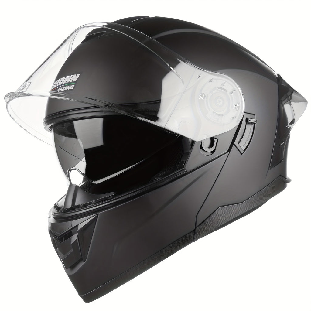 CrownRacing Modular Helmet CrownRacing Modular Full Face Motorcycle Helmet | Flip Up 2 Visor
