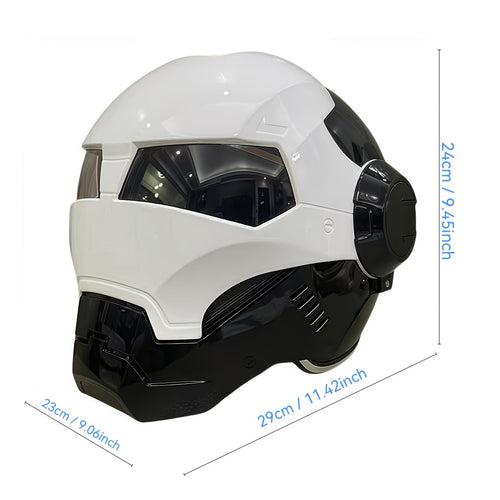 1 Style Panda Helmet Compatible for Adults - Cute Panda Head with Removable Padding, -Suitable Safety Gear (S\u002FM\u002FL\u002FXL\u002FXXL, Fits Head Size 21.65-25.2inch) - Black\u002FWhite Panda