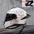 1pc Full Face Motorcycle Helmet Winter Warm Double Visor Motorcycle Helmet Double Interlining Replaceable Street Fashion Full-Face Helmet Christmas Gift, Birthday Gift