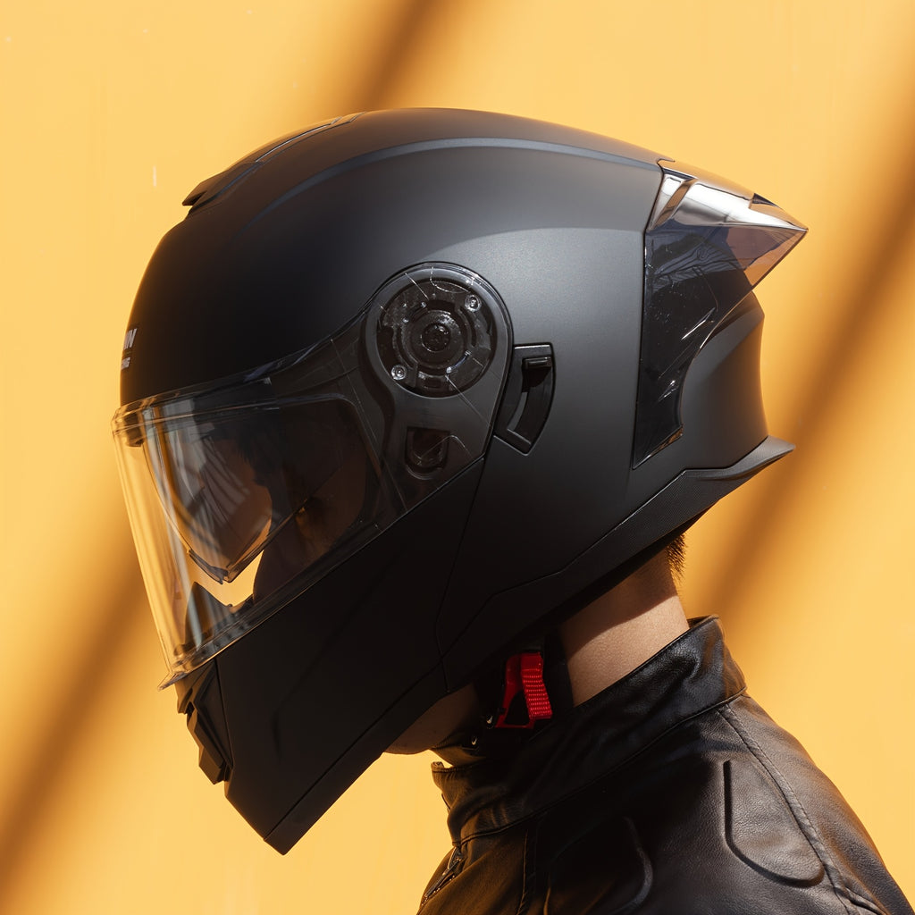 CrownRacing Modular Helmet CrownRacing Modular Full Face Motorcycle Helmet | Flip Up 2 Visor