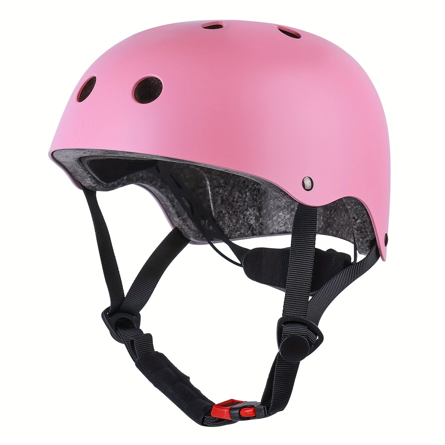Kids Bike Helmet, 1pc Unisex Adjustable Sports Helmet with Removable Liner - Sleek Matte End, Ventilation Holes for Breathability, Perfect for Halloween, Christmas, And Birthday Gifts, X-Small for \u002F 18.89''- 21.65''