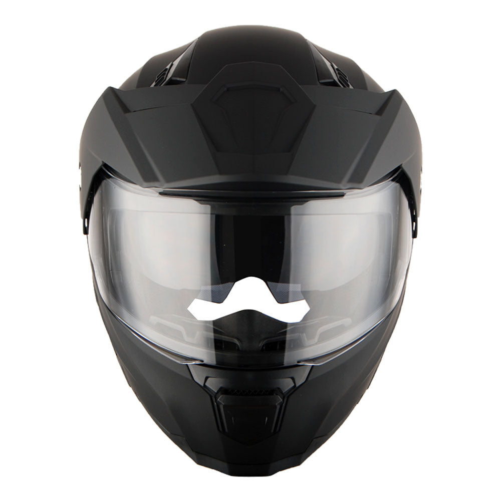 MOTORCYCLE HELMET MEN WOMEN DUAL SPORT MODULAR FLIP UP FULL FACE HELMET ADVENTURE DUAL VISOR: HJK910 DSPORT
