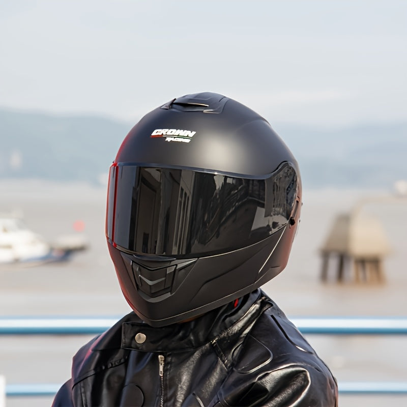 CrownRacing Modular Helmet CrownRacing Modular Full Face Motorcycle Helmet | Flip Up 2 Visor