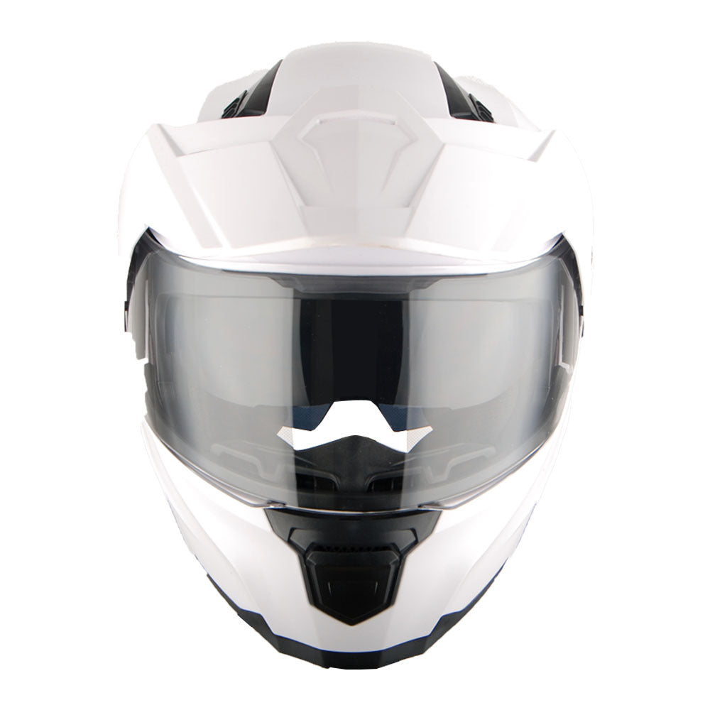 MOTORCYCLE HELMET MEN WOMEN DUAL SPORT MODULAR FLIP UP FULL FACE HELMET ADVENTURE DUAL VISOR: HJK910 DSPORT