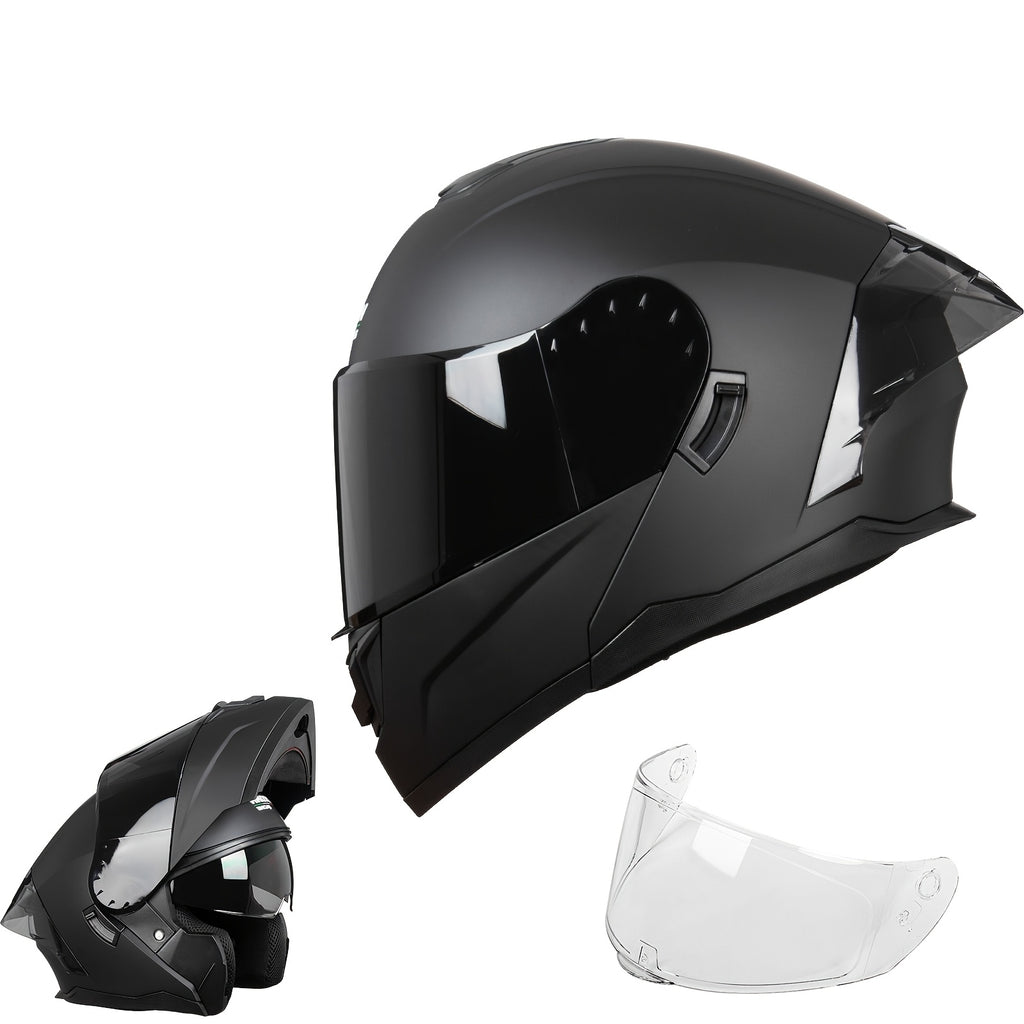 CrownRacing Modular Helmet CrownRacing Modular Full Face Motorcycle Helmet | Flip Up 2 Visor
