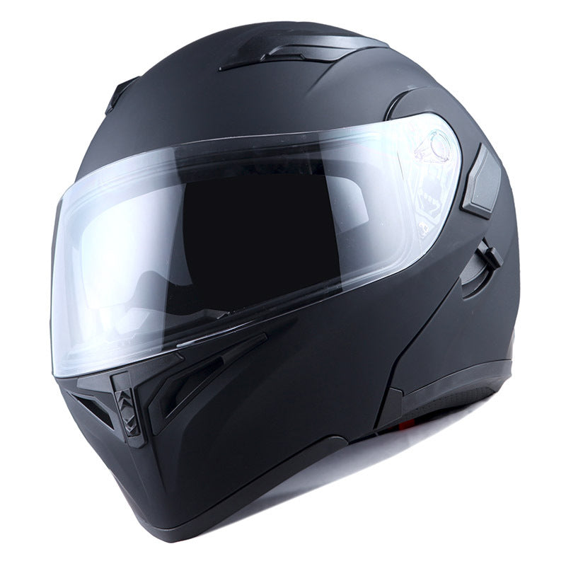 MOTORCYCLE MODULAR FULL FACE HELMET FLIP UP DUAL VISOR HELMET